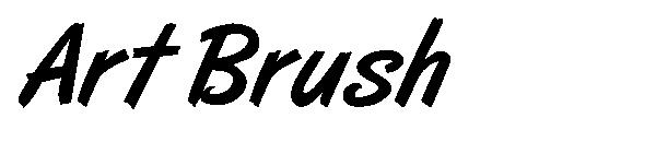 Art Brush字体