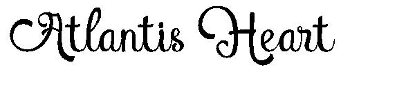 Atlantis Heart字体