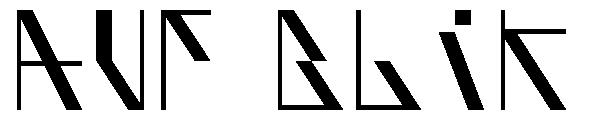 Auf BliK字体