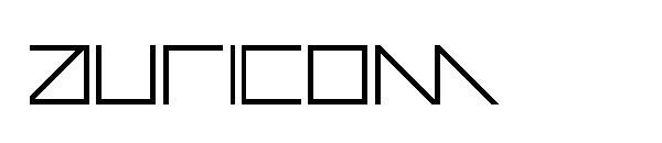 Auricom字体