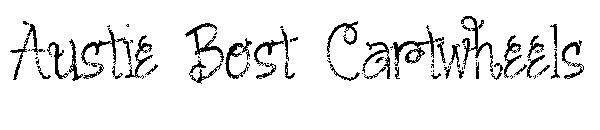 Austie Bost Cartwheels字体