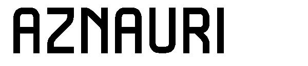 Aznauri字体