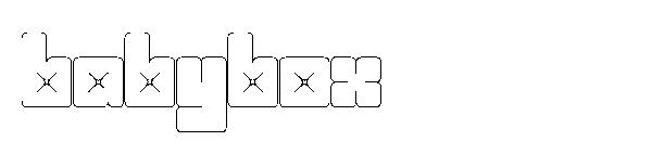 Babybox字体
