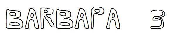 Barbapa 3字体
