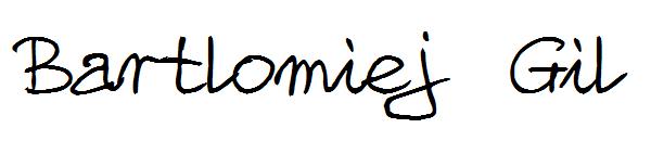 Bartlomiej Gil字体