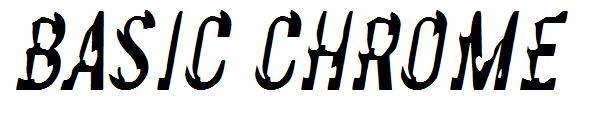 Basic Chrome字体