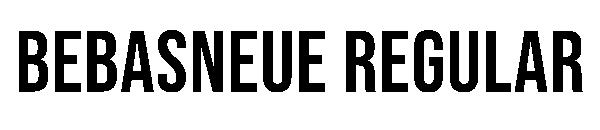 BebasNeue Regular字体