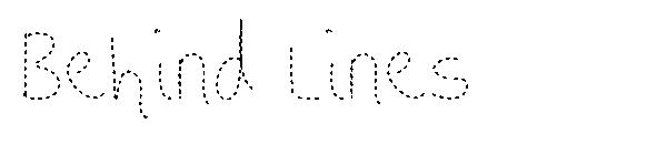 Behind Lines字体