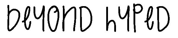 Beyond Hyped字体
