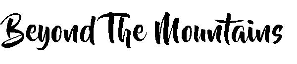 Beyond The Mountains字体