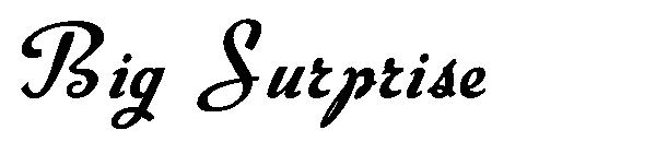 Big Surprise字体