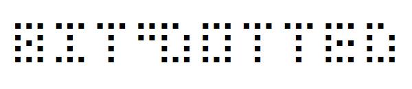 Bit Dotted字体