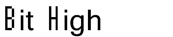 Bit High字体