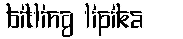 Bitling Lipika字体