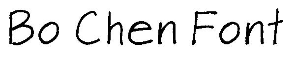 Bo Chen Font字体