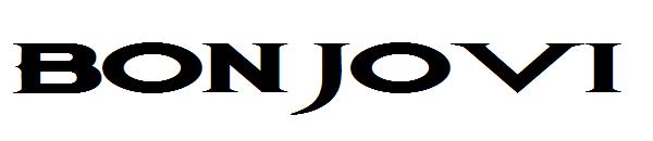 Bon Jovi字体