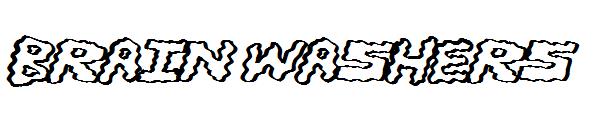 Brain Washers字体
