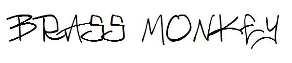 Brass Monkey字体