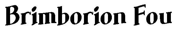 Brimborion Fou字体