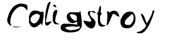 Caligstroy字体