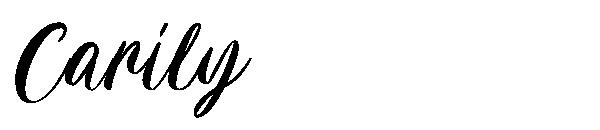 Carily字体