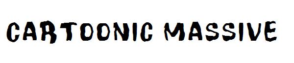 Cartoonic Massive字体