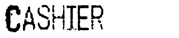 Cashier字体