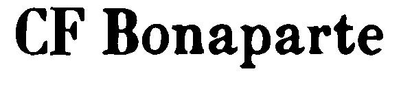 CF Bonaparte字体