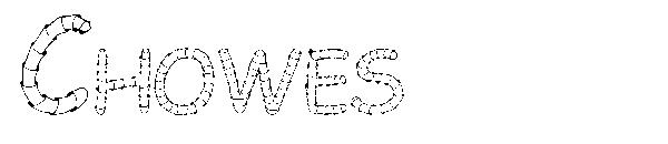 Chowes字体