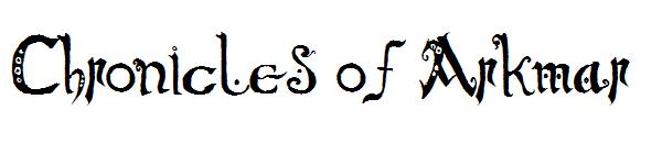 Chronicles of Arkmar字体