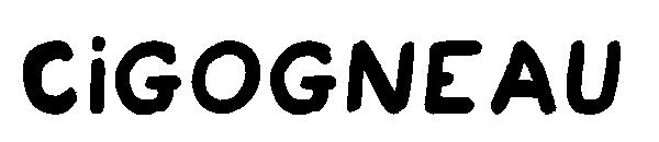 Cigogneau字体