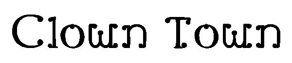 Clown Town字体