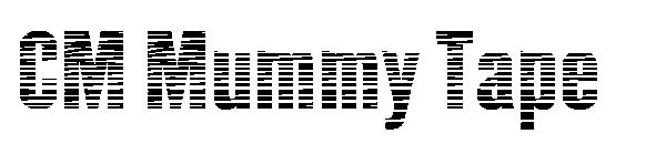CM Mummy Tape字体