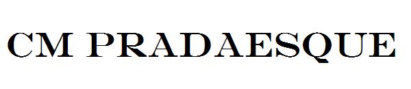 CM Pradaesque字体