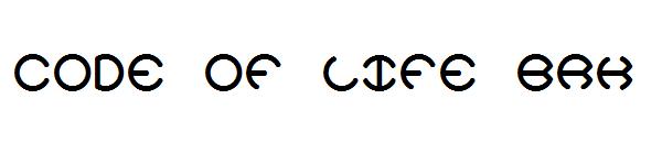 Code Of Life BRK字体