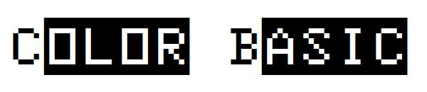 Color Basic字体