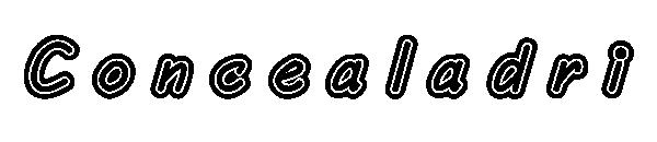 Concealadri字体