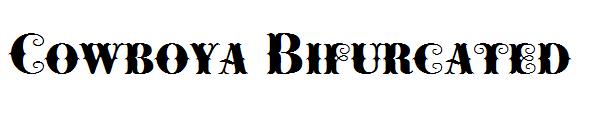 Cowboya Bifurcated字体