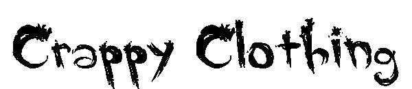 Crappy Clothing字体