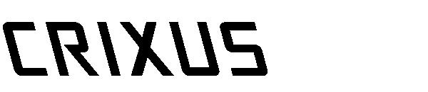 Crixus字体