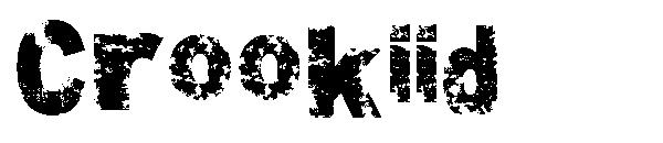Crookiid字体