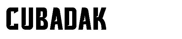 Cubadak字体