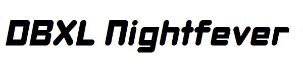 DBXL Nightfever字体