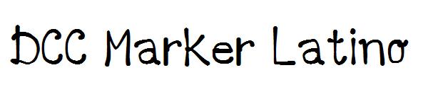 DCC Marker Latino字体