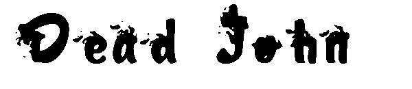 Dead John字体