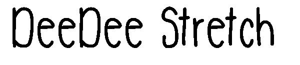 DeeDee Stretch字体