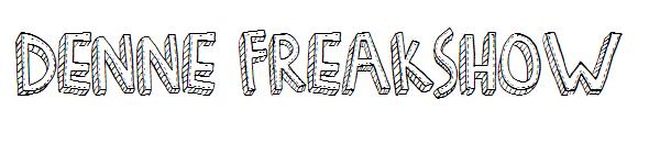 Denne Freakshow字体