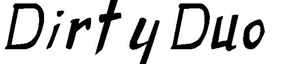 Dirty Duo字体