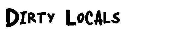 Dirty Locals字体