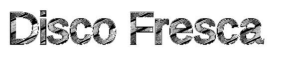 Disco Fresca字体